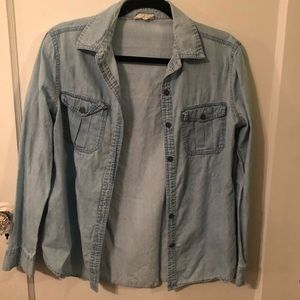 Denim Button Up - L